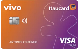 Imagem do cartão Vivo Cashback Visa Gold